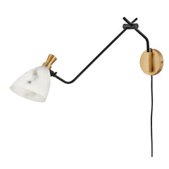 HINKLEY LIGHTING Hinkley Lighting 33792HB Sinclair Large Swing Arm Single Light Sconce 5W