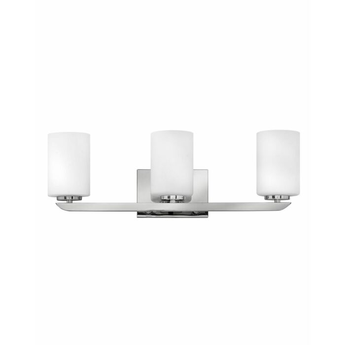 HINKLEY LIGHTING Hinkley Lighting 55023PN Kyra Medium Three Light Vanity 3 Light