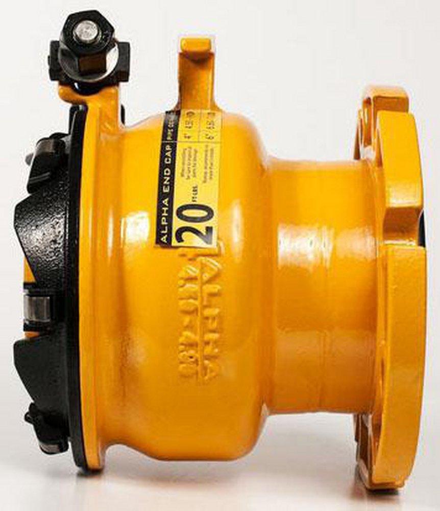 ROMAC Romac 268-091011 Alpha-FC-9.10 8in DI EC RSTR FCA SBR 304SS B&N (8.60-9.10)