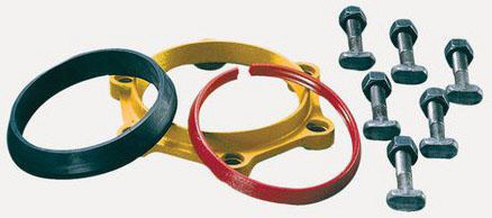 ROMAC Romac 242-0863 Grip Ring Accessory Pack 8 in Iron/Stainless Steel