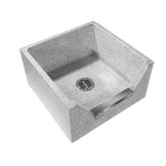 STERN WILLIAMS Stern Williams HL-1800 Hilow Terrazzo Mop Sink 24 x 24 inches