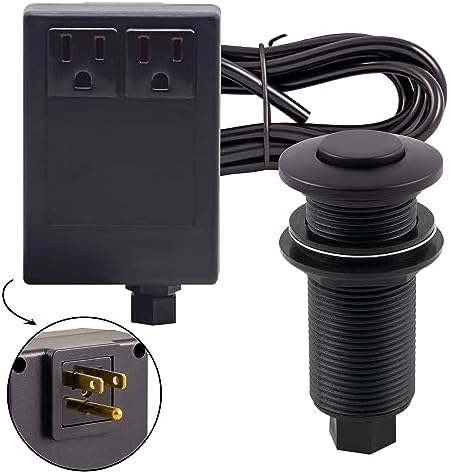 WESTBRASS Westbrass ASB-2B3-62 Disposal Air Switch and Dual Outlet Control Box