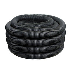 ADVANCED DRAINAGE SYSTEMS Advanced Drainage Systems 06730100BS 6 inches x 100 feet HDPE Single Wall Heavy Duty Perforated/Wrap Soil Tight Pipe