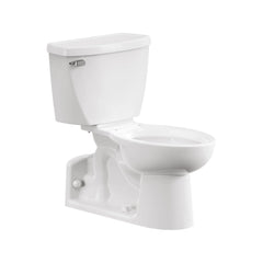 AMERICAN STANDARD American Standard 2876.016 Yorkville Two-Piece Pressure Assist 1.6 gpf Back Outlet Elongated EverClean Toilet