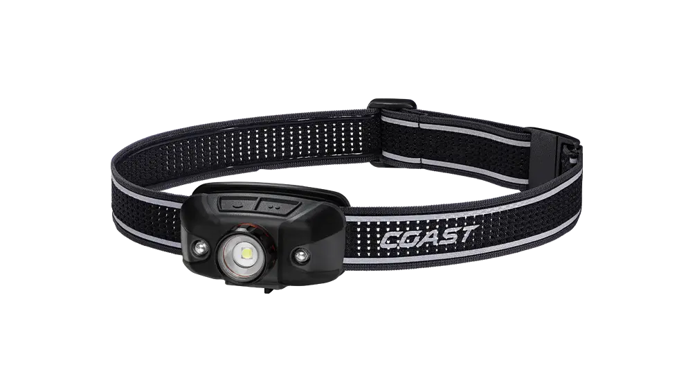 COAST PRODUCTS Coast Products 31131 FLX40R USB-C Rechargeable Tri-Color Beam Headlamp 800 Lumen