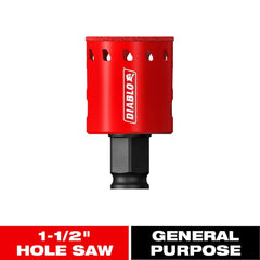 DIABLO Diablo DHS1500DG Diamond Grit Hole Saw 1-1/2 in Dia