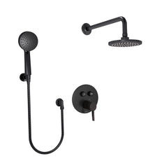 HUNTINGTON BRASS Huntington Brass P6783949 Round Push Button Shower Trim Set