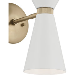 KICHLER LIGHTING Kichler Lighting 52570CPZWH Phix LED 8.75 inch Wall Sconce Wall Light