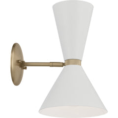 KICHLER LIGHTING Kichler Lighting 52570CPZWH Phix LED 8.75 inch Wall Sconce Wall Light