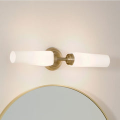 KICHLER LIGHTING Kichler Lighting 55074CPZ Truby 2-Light Bathroom Vanity Light 50-Watt