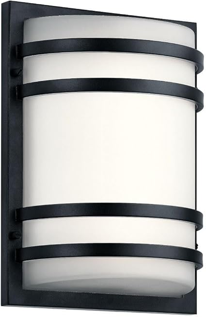 KICHLER LIGHTING Kichler Lighting 11320BKTLED Outdoor Wall Light 16W