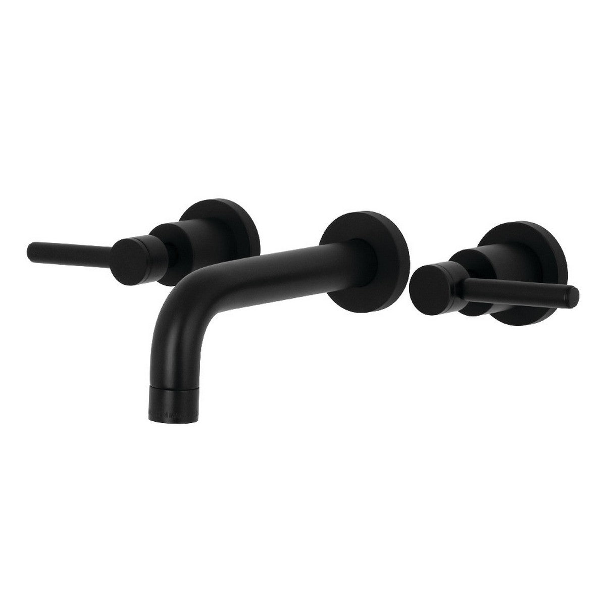 KINGSTON BRASS Kingston Brass Ks8120dx Concord Wall Mount Bathroom Faucet 1.2 GPM