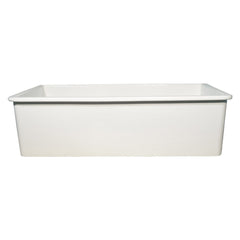NANTUCKET SINKS Nantucket Sinks Wellfleet-31OSW Wellfleet 31 inch Dualmount Double Bowl Fireclay Kitchen Sink