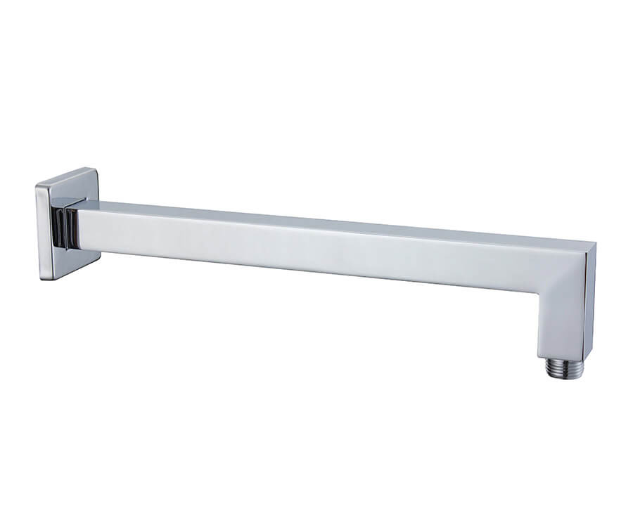 MOUNTAIN PLUMBING Mountain Plumbing MT25/BRN Square 90° Wall Rain Arm 12 inches
