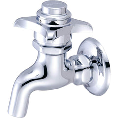 CENTRAL BRASS Central Brass 0033-1/2PV-02 Self Close Single Wall Faucet