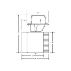 FIELDPIECE Fieldpiece 46486901 GVD-4PL Vent Damper 4