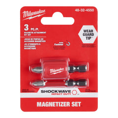 MILWAUKEE Milwaukee 48-32-4550 Shockwave Impact Duty Magnetic Attachment and PH2 Bit Set - 3PC