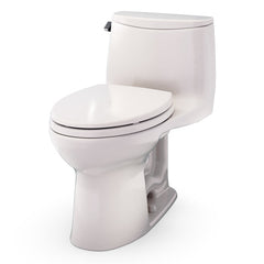 TOTO Toto MS608114CEFG#12 UltraMax One-Piece Elongated 1.28 GPF Universal Height Toilet with Seat