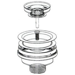 DAKOTA Dakota DSA-PBSSV Signature 4 1/2 Inch Premium Basket Strainer