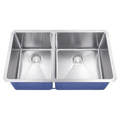 DAKOTA Dakota DSM-4060GBK Marela 40/60 Double Bowl Kitchen Sink