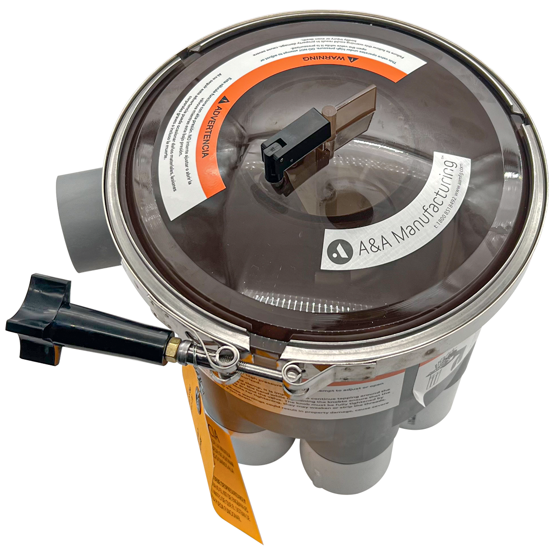 PENTAIR Pentair 224420 In-Floor (A&A) Low Profile 2 inches 6 Port Actuator T-Valve