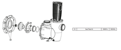 PENTAIR Pentair 356091Z Seal Plate Kit IntelliFlo3 VSF 3.0hp