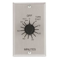 NSI INDUSTRIES Nsi Industries C560MH C Series Commercial Style Springwound Auto Off In-Wall Time Switch 60 Minute