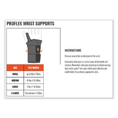 ERGODYNE Ergodyne 70032 ProFlex 4010 Wrist Support (S) Left Hand