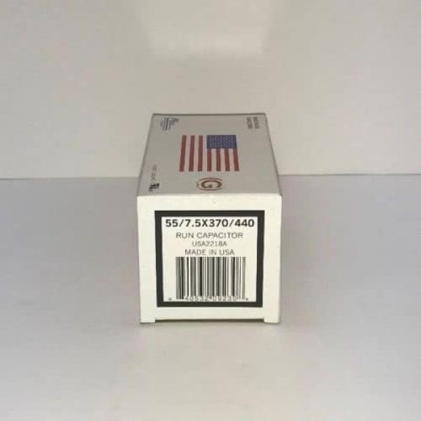 AMERICAN RADIONIC American Radionic USA2218A Oval Run Capacitor 55/7.5 MFD