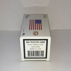 AMERICAN RADIONIC American Radionic USA2220B Round Run Capacitor 60/5 MFD 370/440 VAC USA2220B