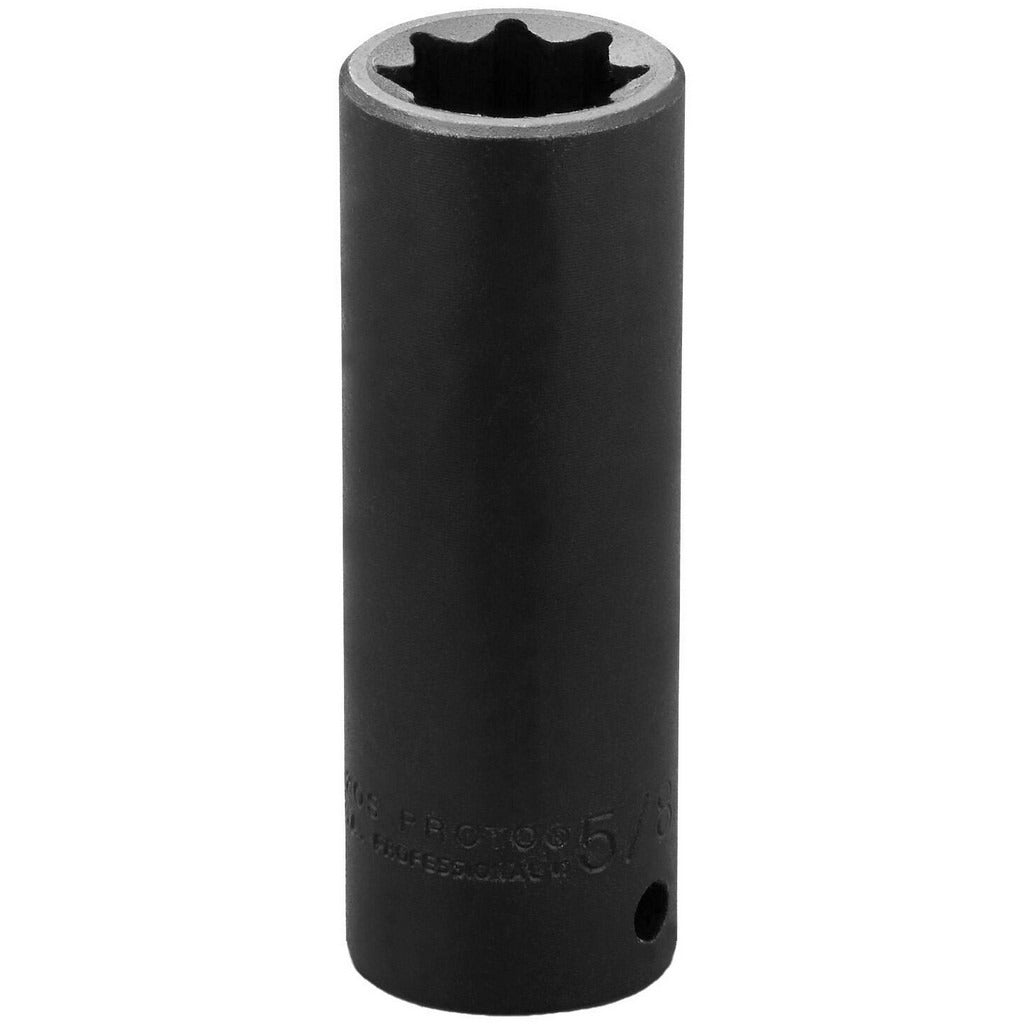 PROTO Proto J7320S Impact Socket 1/2 in Drive 5/8 in 8 Pt