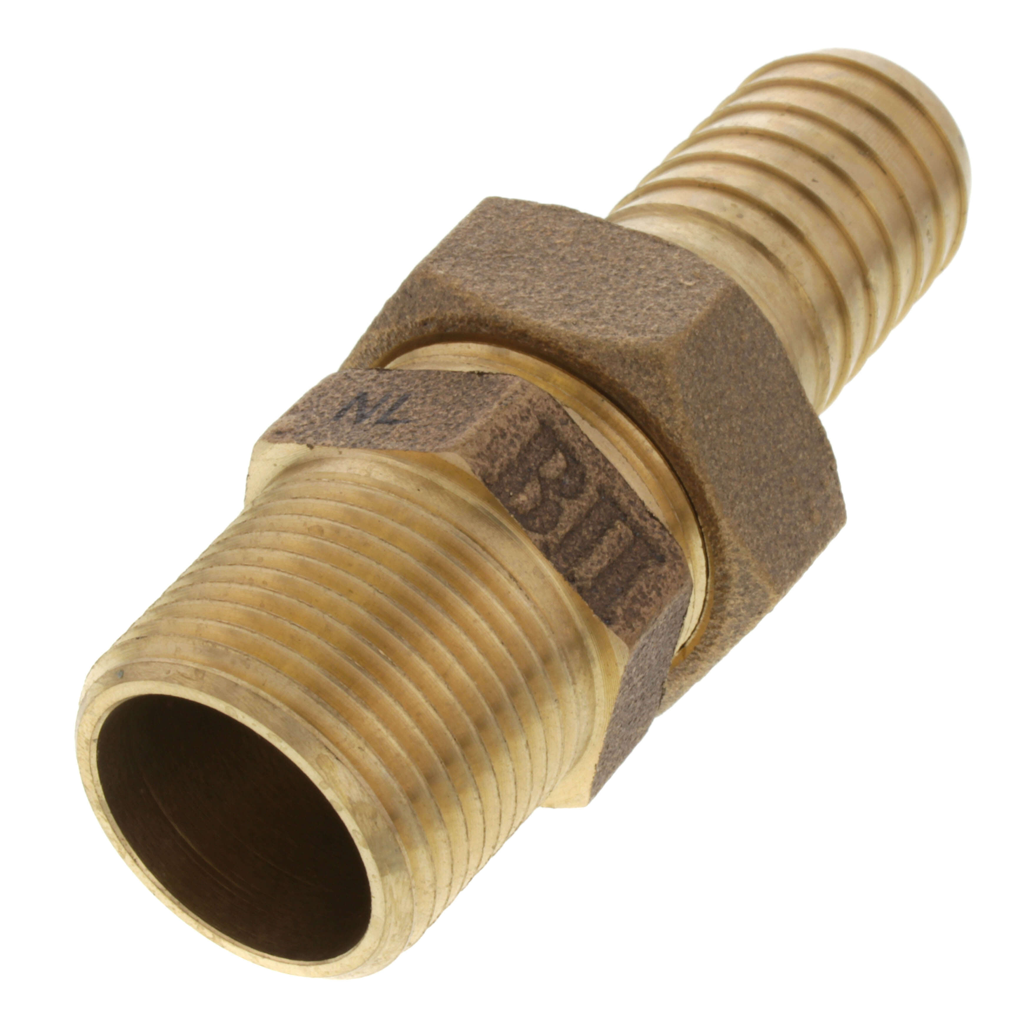 BOSHART Boshart U-100NL 1 inches MPT x Insert Union Adapter (Lead Free)