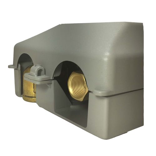 BURNABY Burnaby GO101-6G-50 Pvc Gas Plug With 1/2 inches Rear Npt Inlet X 3/8 inches Quick Disconnect Outlet