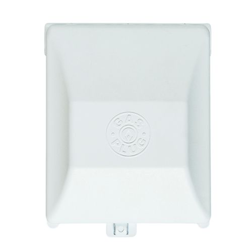 BURNABY Burnaby GO101-6W-50 Pvc Gas Plug With 1/2 inches Rear Npt Inlet X 3/8 inches Quick Disconnect Outlet