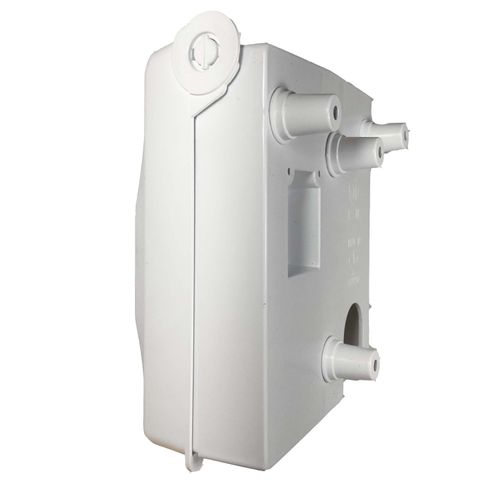 BURNABY Burnaby GO101-6W-50 Pvc Gas Plug With 1/2 inches Rear Npt Inlet X 3/8 inches Quick Disconnect Outlet