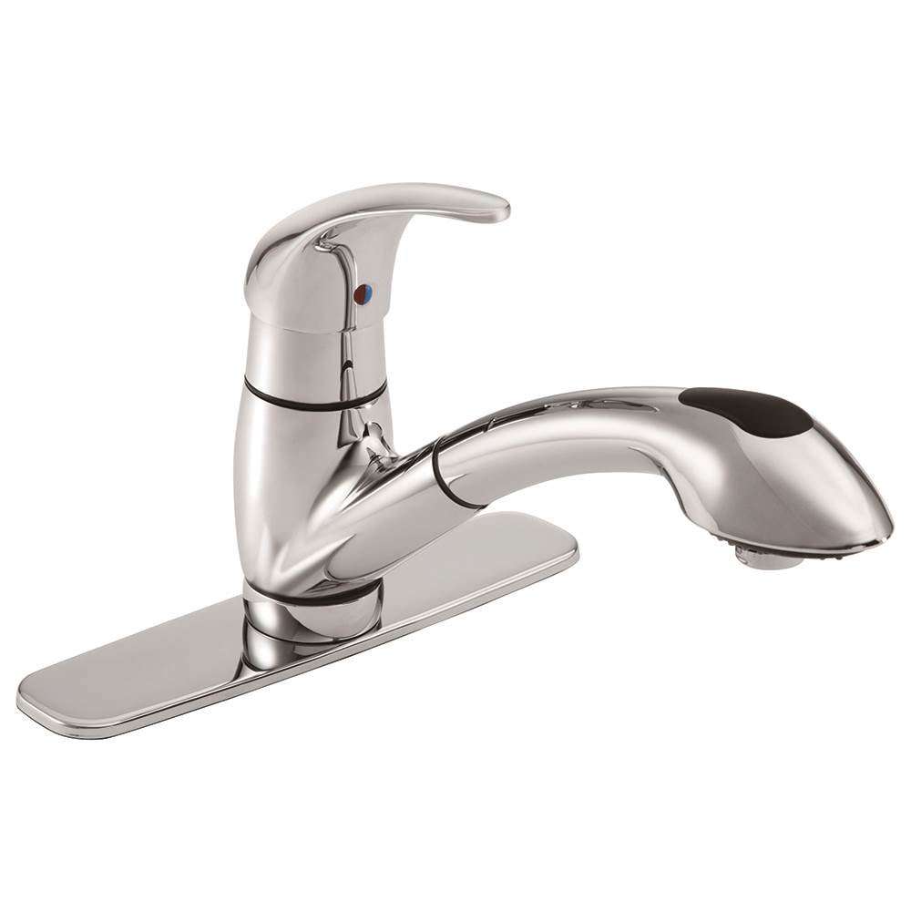 GERBER Gerber Plumbing G0040266 Viper Pull-Out Kitchen Faucet 1.75 gpm