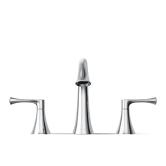 KOHLER Kohler 35953-4-CP Buckley Widespread bathroom sink faucet 1.2 gpm