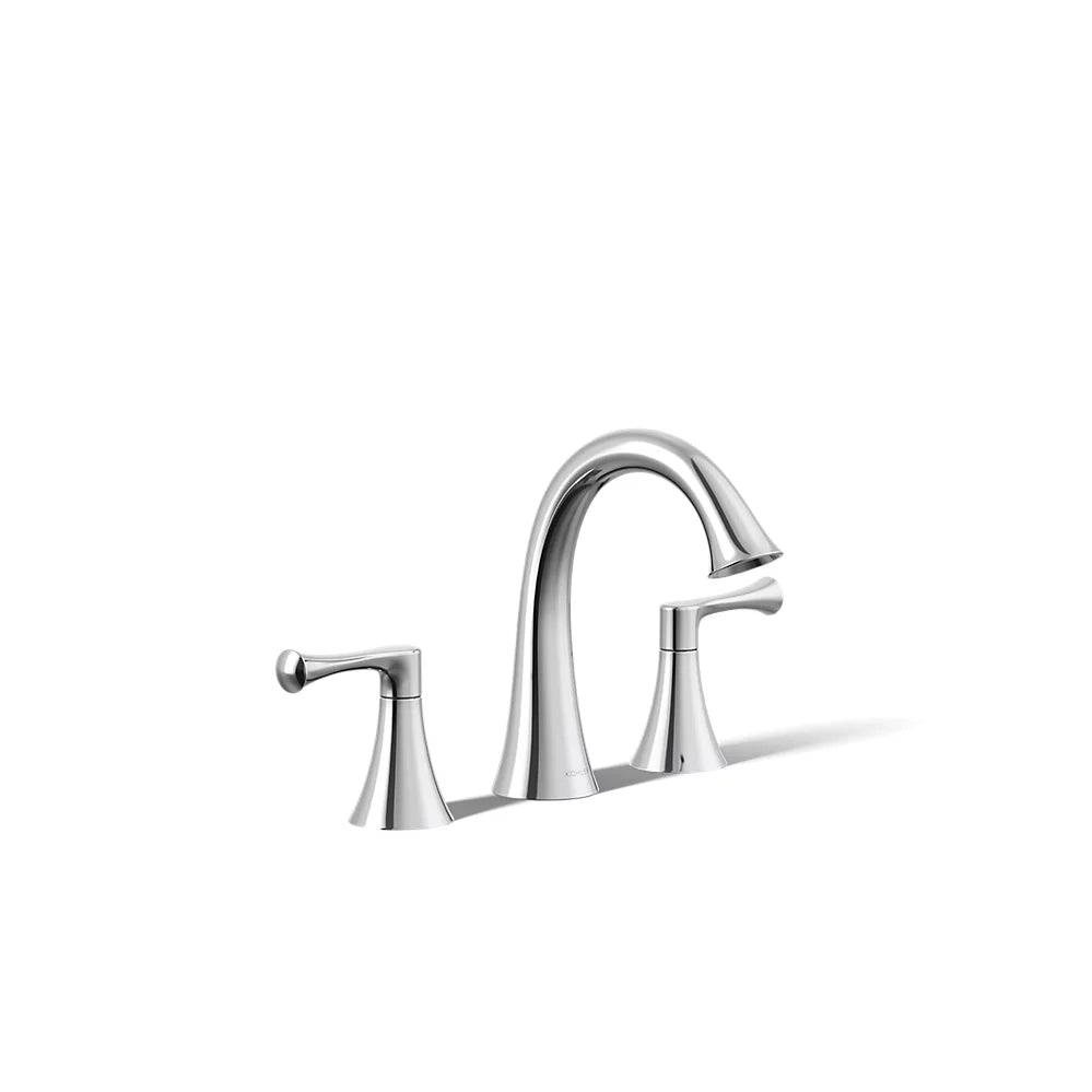 KOHLER Kohler 35953-4-CP Buckley Widespread bathroom sink faucet 1.2 gpm
