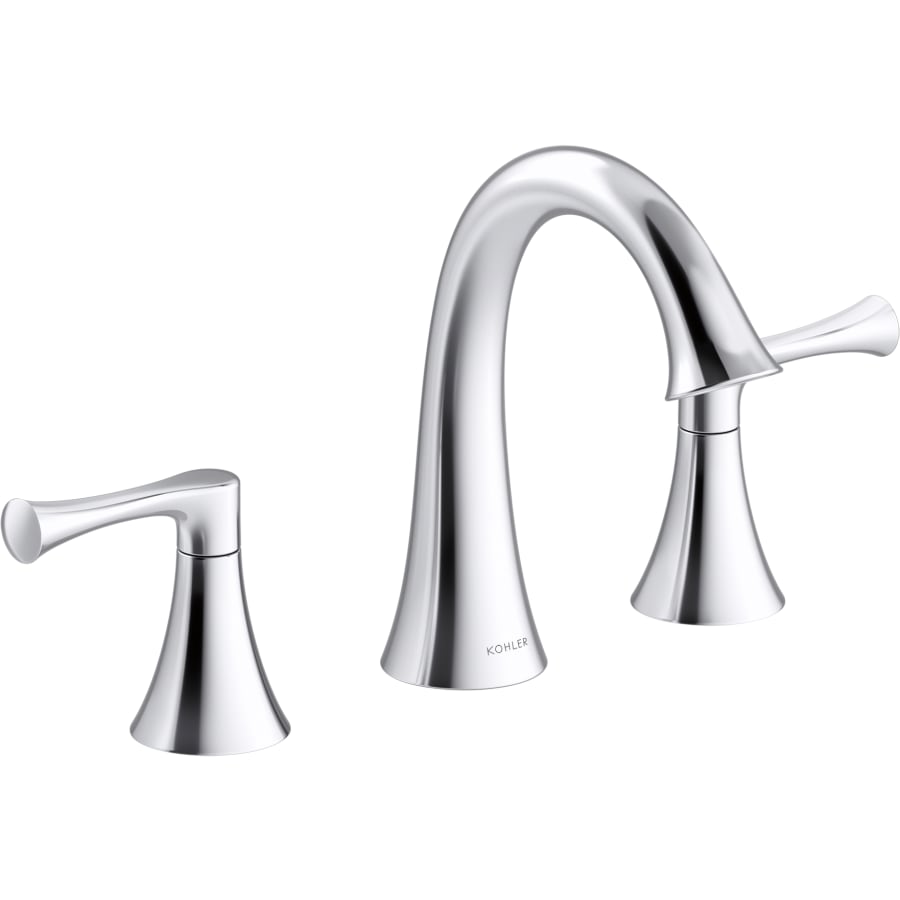 KOHLER Kohler 35953-4-CP Buckley Widespread bathroom sink faucet 1.2 gpm