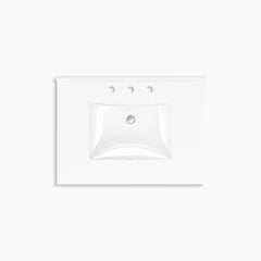 KOHLER Kohler 29260-BD1 Charlemont 30 inches bathroom vanity cabinet with sink and quartz top