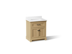 KOHLER Kohler 29260-BD1 Charlemont 30 inches bathroom vanity cabinet with sink and quartz top