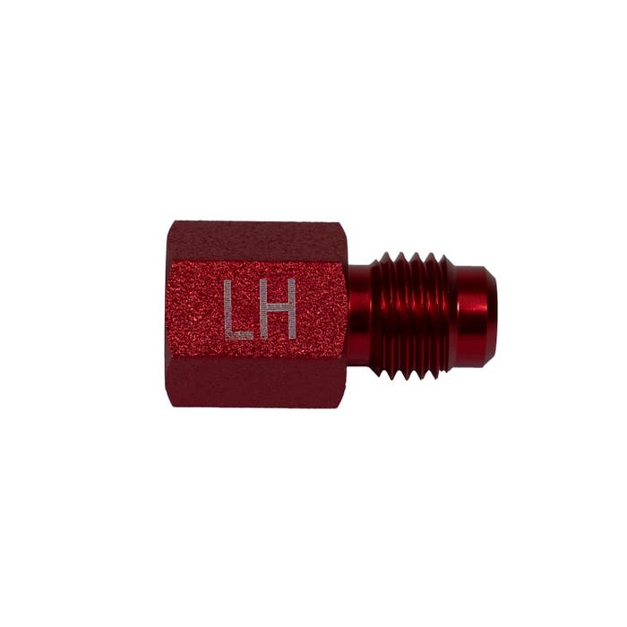 MASTERCOOL Mastercool 90417 A2L Adapter, 1/4 in. LH FFL x 1/4 in. RH MFL