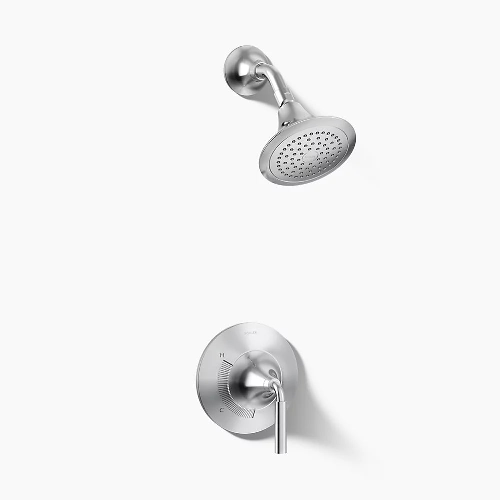KOHLER Kohler TS27420-4G-BN Tone Rite-Temp Pressure-balancing shower faucet trim set, 1.75 GPM