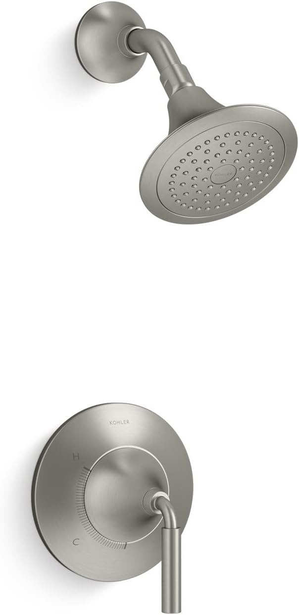KOHLER Kohler TS27420-4G-BN Tone Rite-Temp Pressure-balancing shower faucet trim set, 1.75 GPM