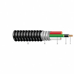 SOUTHWIRE Southwire 58340802 14/4 Thhn Aia Pvc Ez-In Mini-Split Wire 600V 250 feet Roll