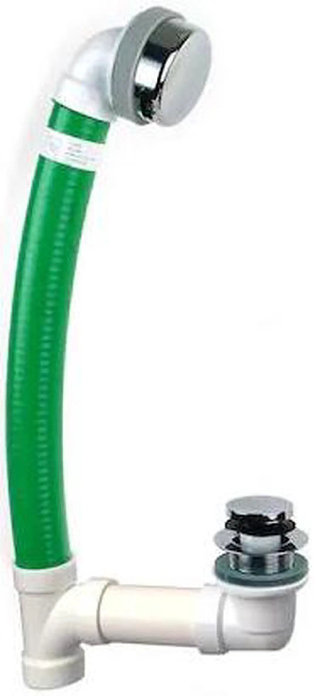 WATCO Watco FLEX924-FA-PVC-CP Flex Bath Waste Foot Actuated 1-1/2 inches-11-1/2 NPSM