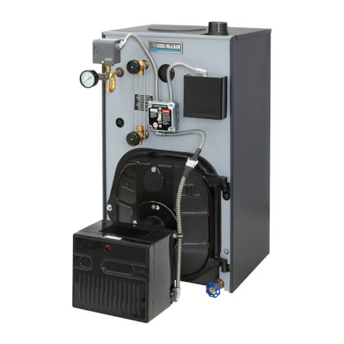 WEIL-MCLAIN Weil-Mclain 386701001 p-sgo-4 steam oil boiler 108k btu chimney vent burner sold separately