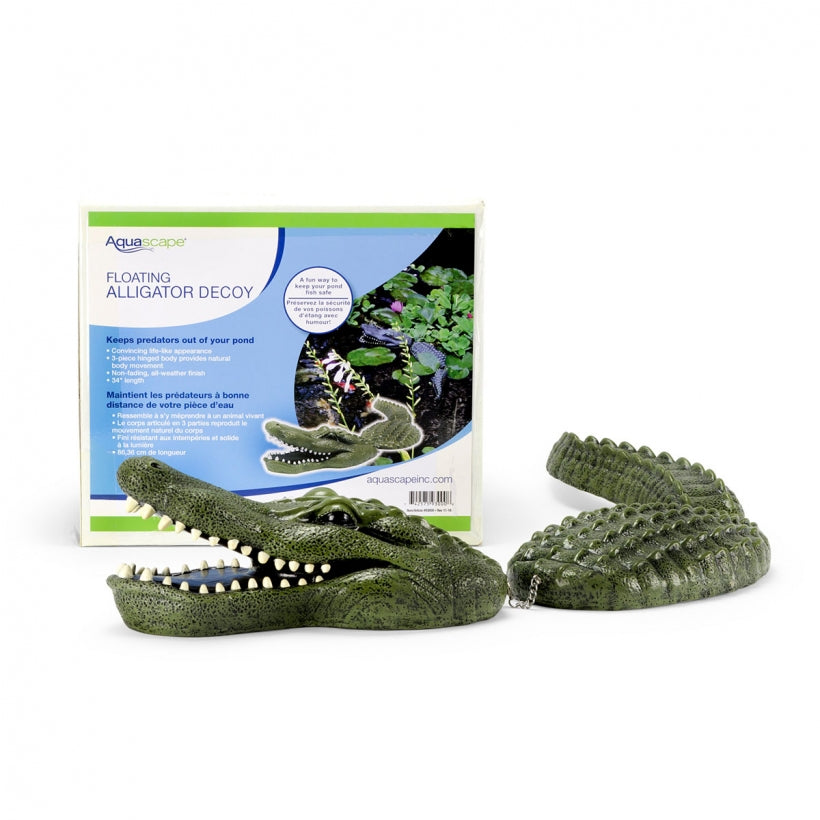 AQUASCAPE Aquascape 93000 Floating Alligator Decoy 34 inches