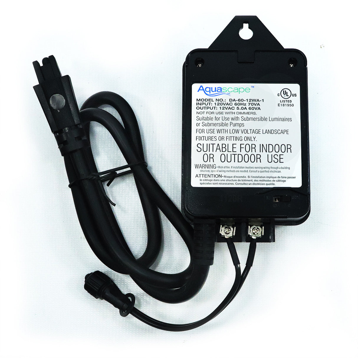 AQUASCAPE Aquascape 99070 Pond and Landscape Transformers with Photocell 60 Watt