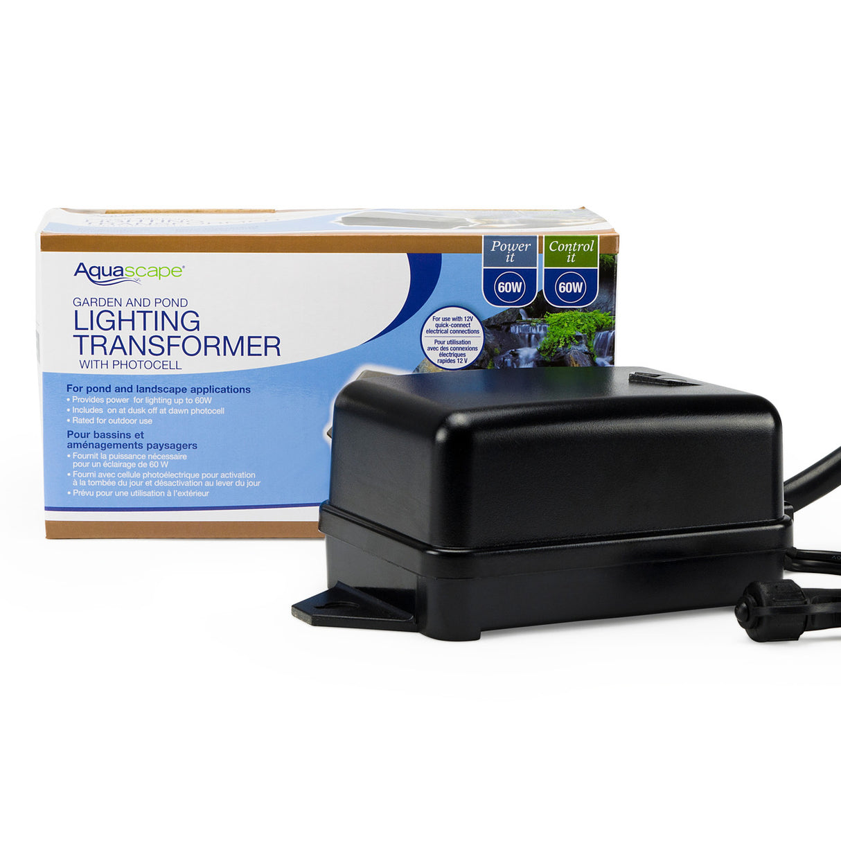 AQUASCAPE Aquascape 99070 Pond and Landscape Transformers with Photocell 60 Watt
